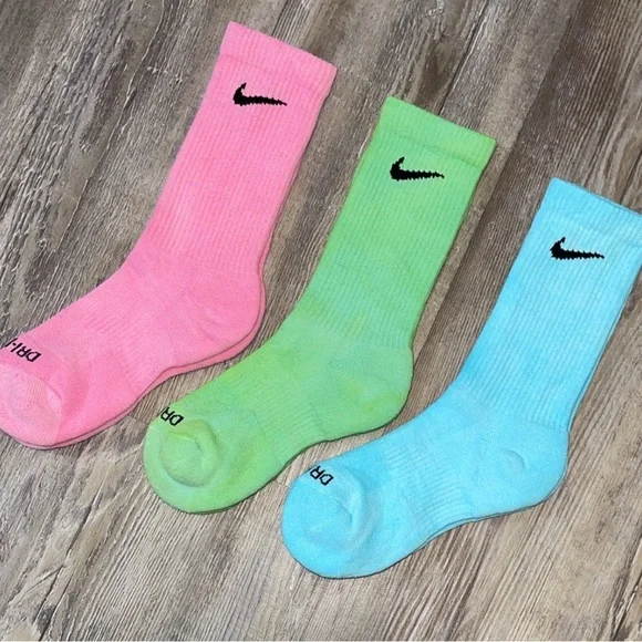 Tie Dye Nike Socks - Picture 7 of 8